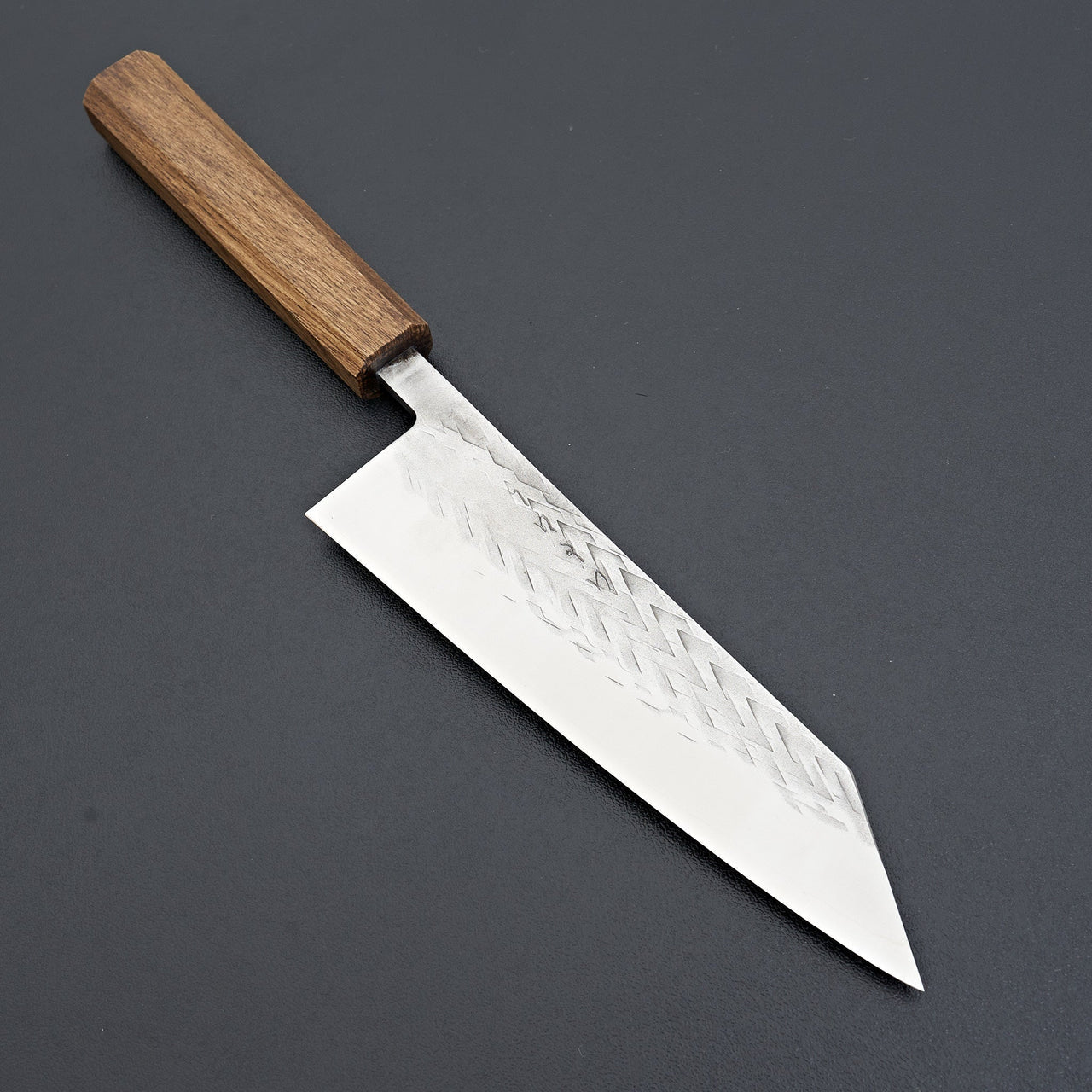 Hitohira TD SLD Tsuchime Bunka 170mm Dark Lacquered Oak Handle-Knife-Hitohira-Carbon Knife Co