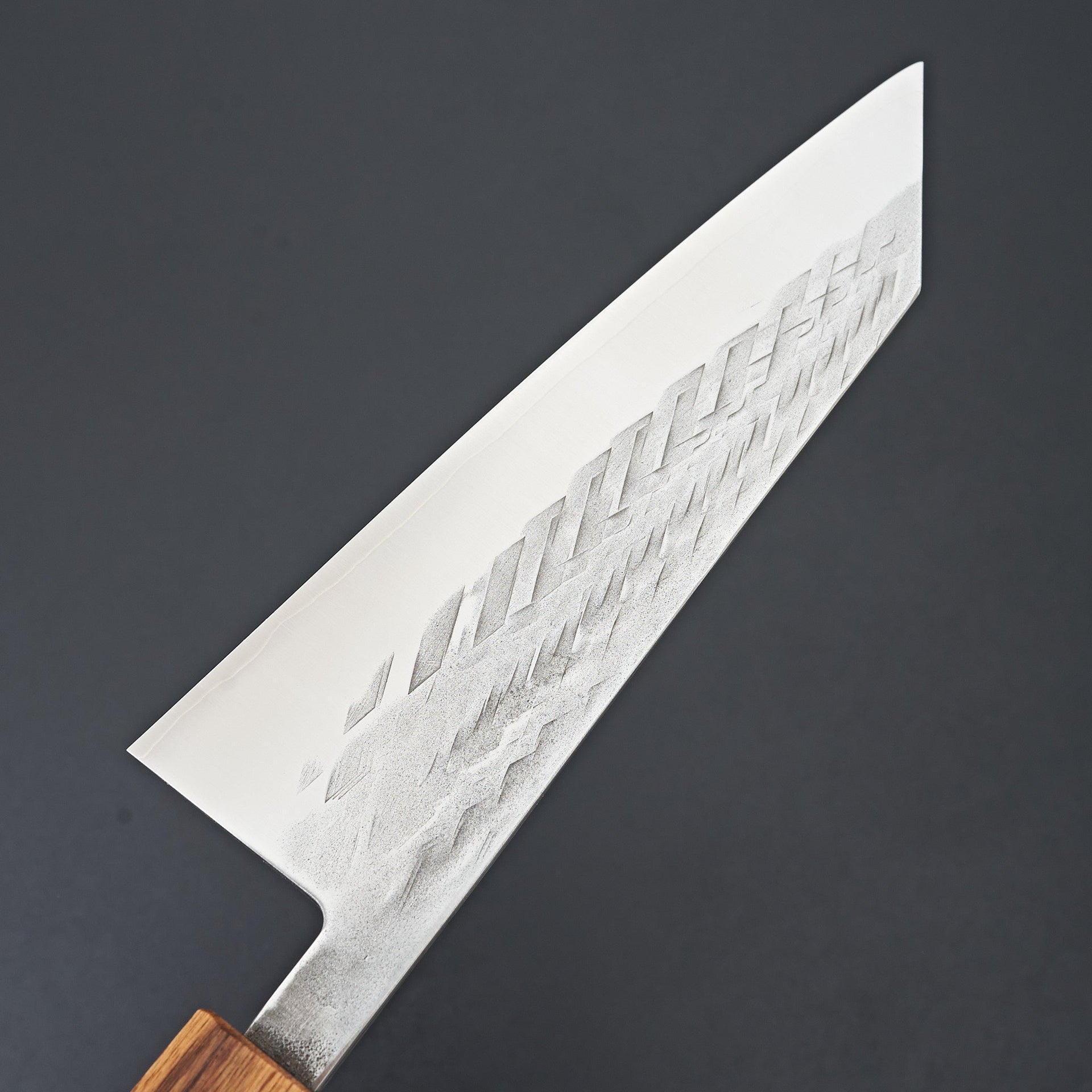 Hitohira TD SLD Tsuchime Bunka 170mm Lacquered Oak Handle-Knife-Hitohira-Carbon Knife Co