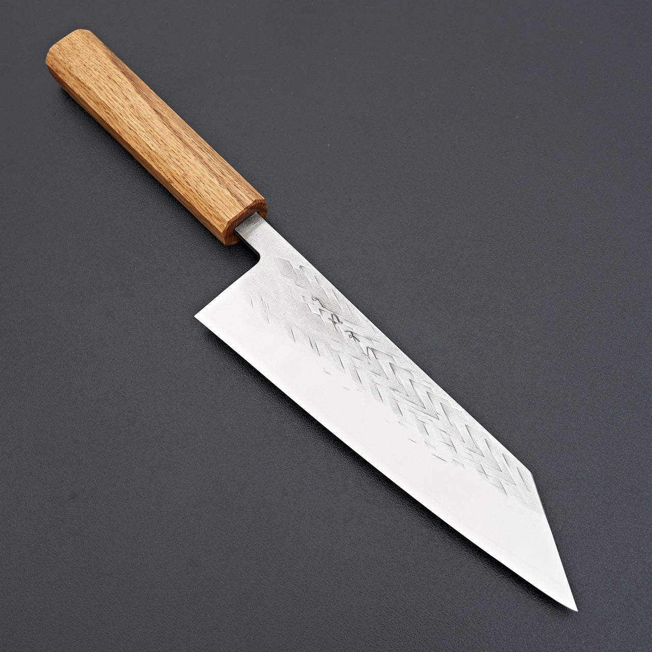 Hitohira TD SLD Tsuchime Bunka 170mm Lacquered Oak Handle-Knife-Hitohira-Carbon Knife Co