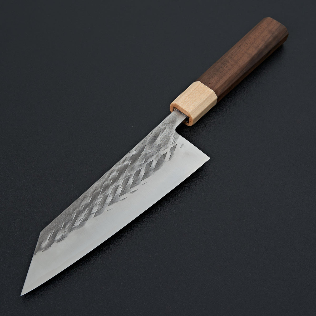 Hitohira TD SLD Tsuchime Bunka 170mm Walnut Handle-Knife-Hitohira-Carbon Knife Co