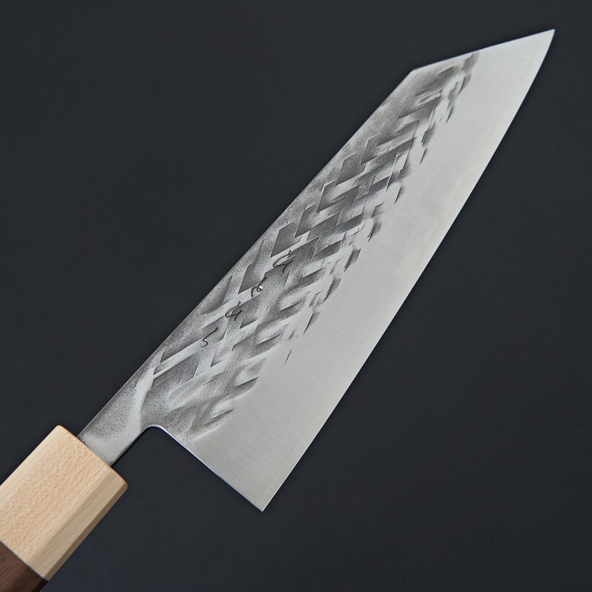 Hitohira TD SLD Tsuchime Bunka 170mm Walnut Handle-Knife-Hitohira-Carbon Knife Co