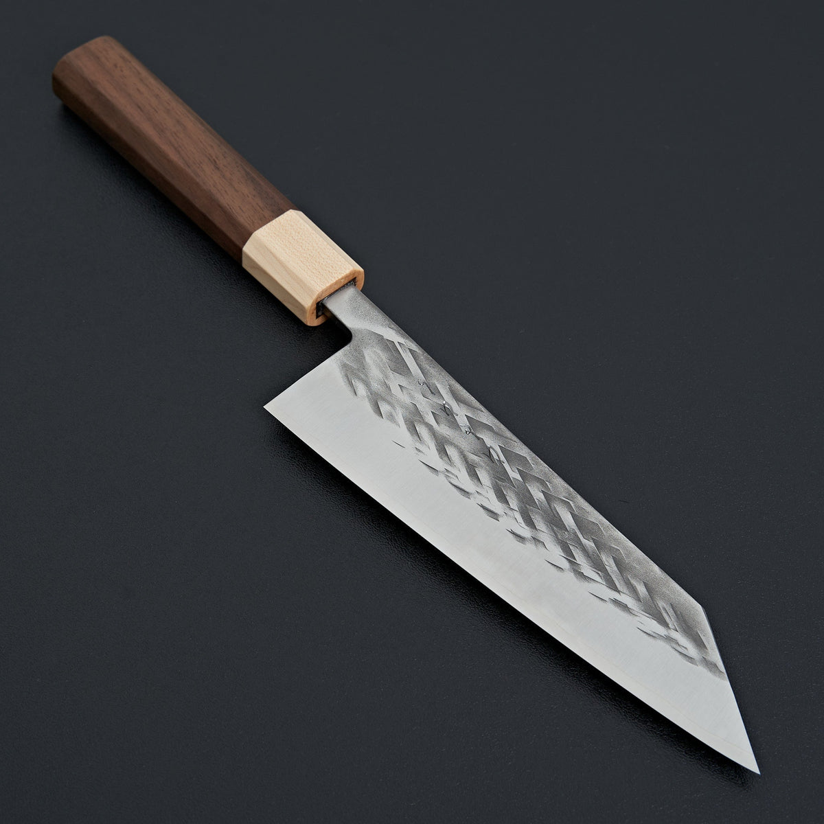 Hitohira TD SLD Tsuchime Bunka 170mm Walnut Handle-Knife-Hitohira-Carbon Knife Co