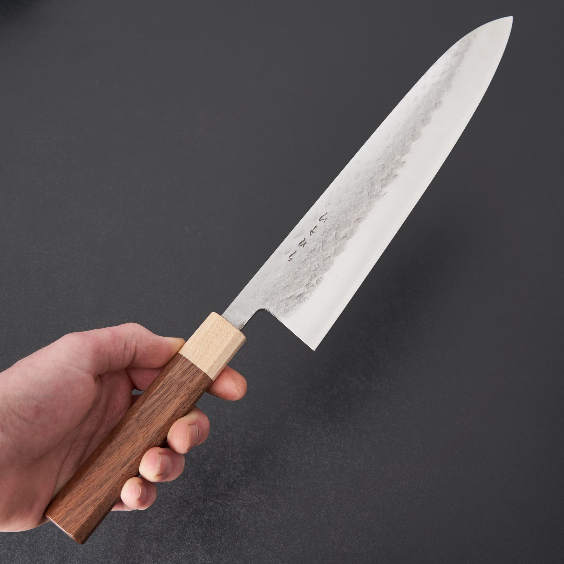 Hitohira TD SLD Tsuchime Gyuto 240mm-Knife-Hitohira-Carbon Knife Co