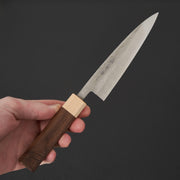 Hitohira TD SLD Tsuchime Petty 135mm Walnut Handle-Knife-Hitohira-Carbon Knife Co