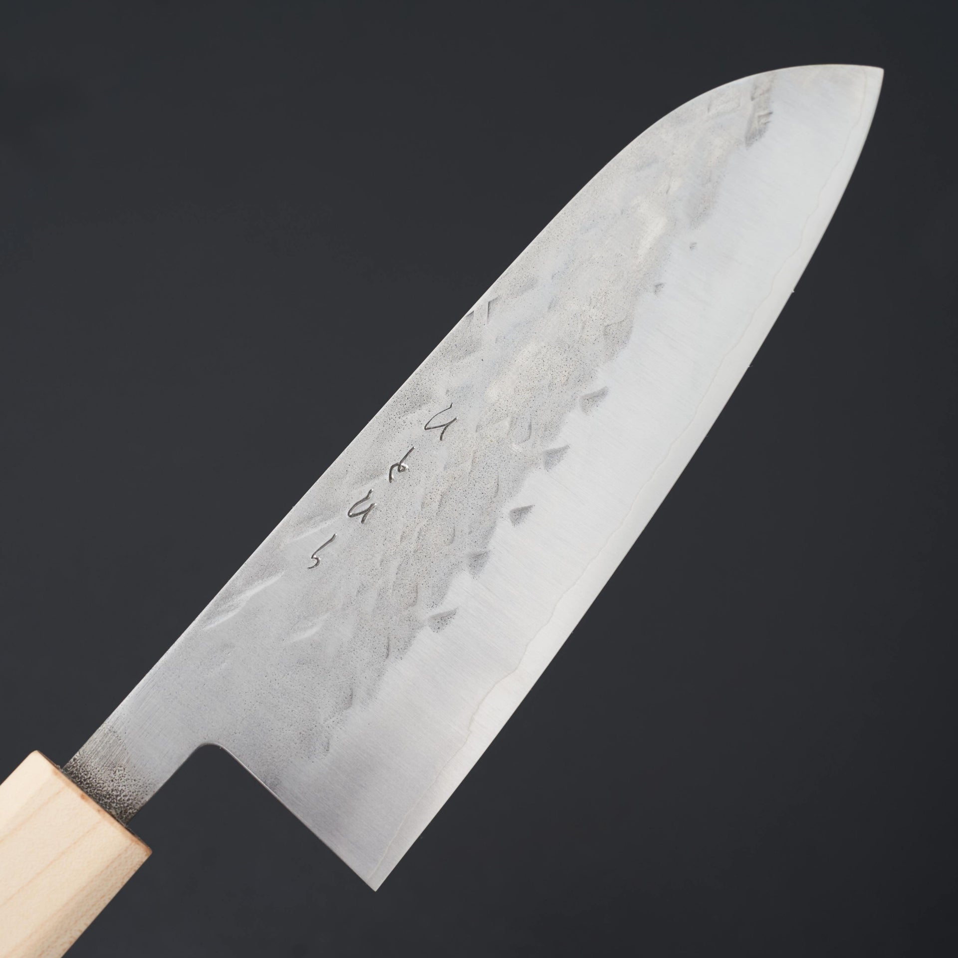 Hitohira TD SLD Tsuchime Santoku 165mm-Knife-Hitohira-Carbon Knife Co