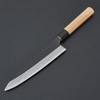 Hitohira Tanaka Kyuzo Blue #1 Kurouchi Gyuto 210mm Yakusugi Cedar Handle