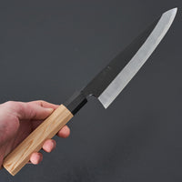 Hitohira Tanaka Kyuzo Blue #1 Kurouchi Gyuto 210mm Yakusugi Cedar Handle