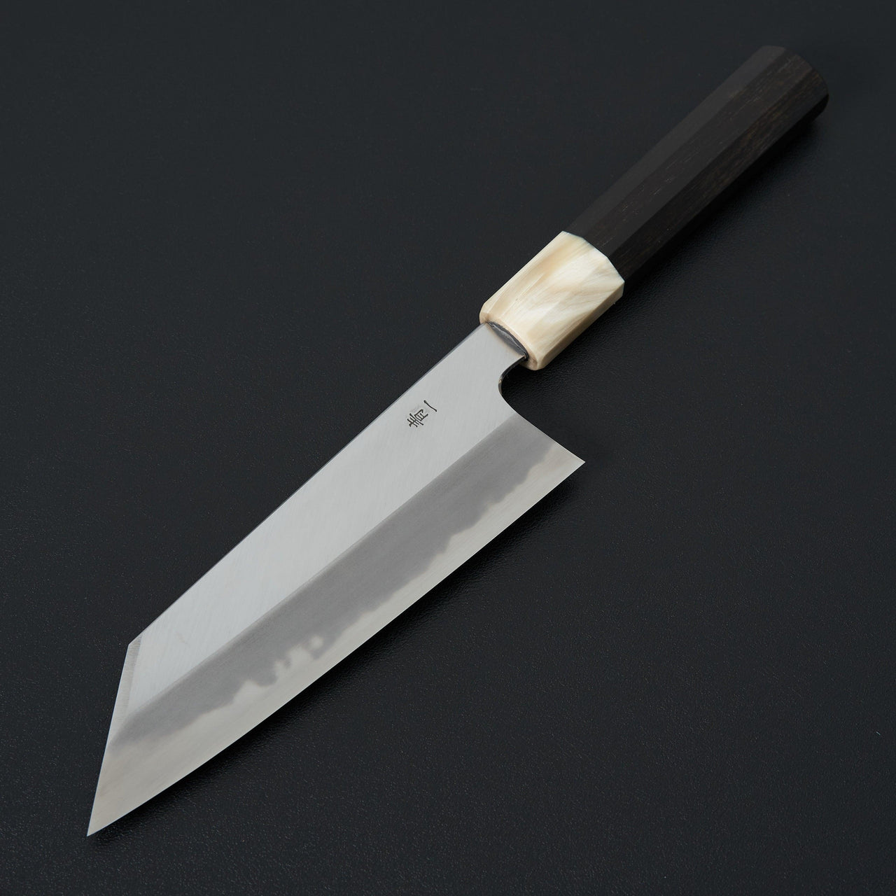 Hitohira Tanaka Kyuzo Blue #1 Migaki Bunka Taihei Ebony Handle-Hitohira-Carbon Knife Co