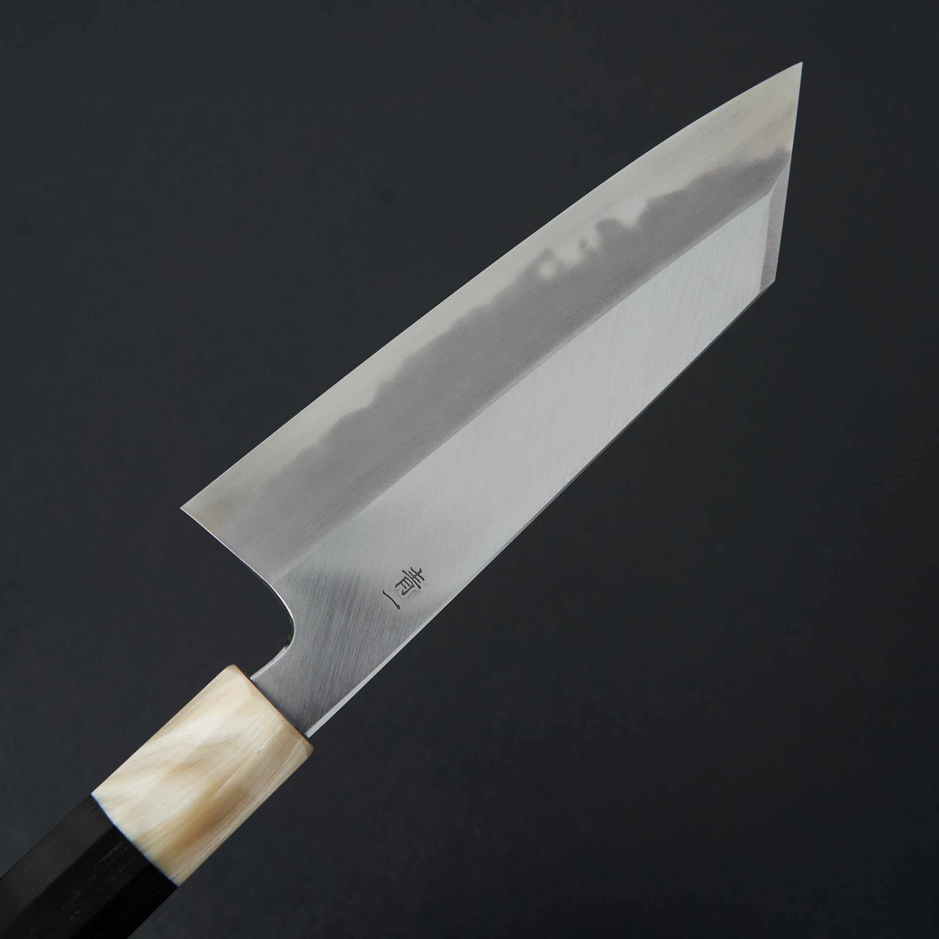 Hitohira Tanaka Kyuzo Blue #1 Migaki Bunka Taihei Ebony Handle-Hitohira-Carbon Knife Co