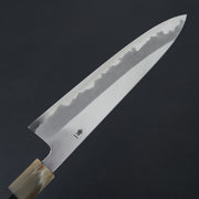 Hitohira Tanaka Kyuzo Blue #1 Migaki Gyuto 210mm Taihei Ebony Handle-Knife-Hitohira-Carbon Knife Co