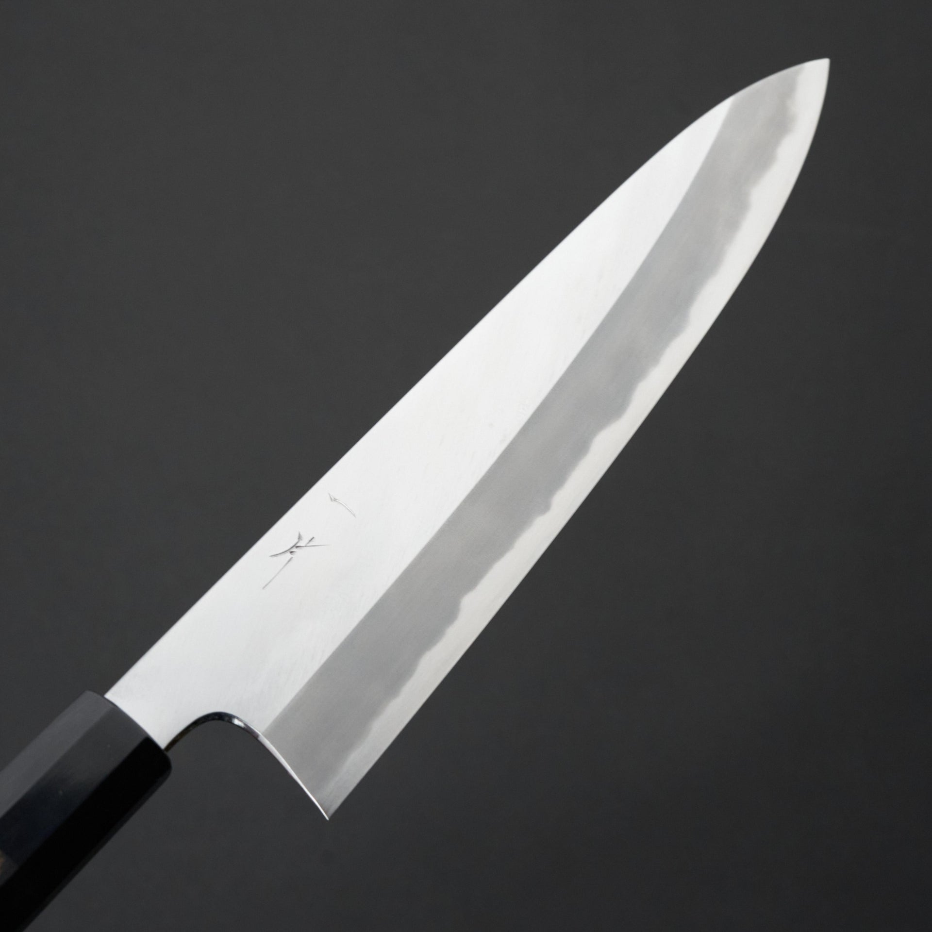 Hitohira Tanaka Kyuzo Blue #1 Migaki Gyuto 240mm Taihei Ebony Handle-Knife-Hitohira-Carbon Knife Co