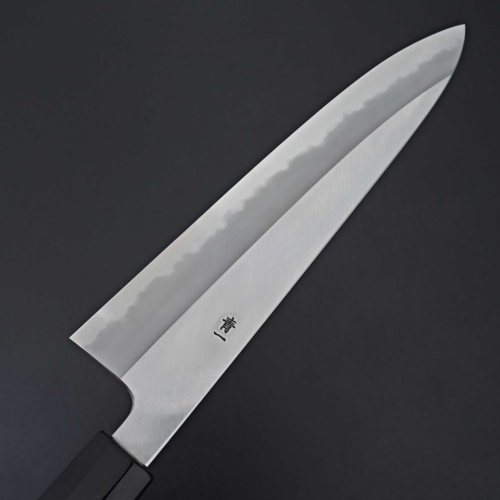 Hitohira Tanaka Kyuzo Blue #1 Migaki Gyuto 240mm Taihei Makassar Ebony Handle-Hitohira-Carbon Knife Co