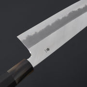 Hitohira Tanaka Kyuzo Blue #1 Migaki Kiritsuke Gyuto 240mm Taihei Ebony Handle (Extra Height/ Saya)-Knife-Hitohira-Carbon Knife Co