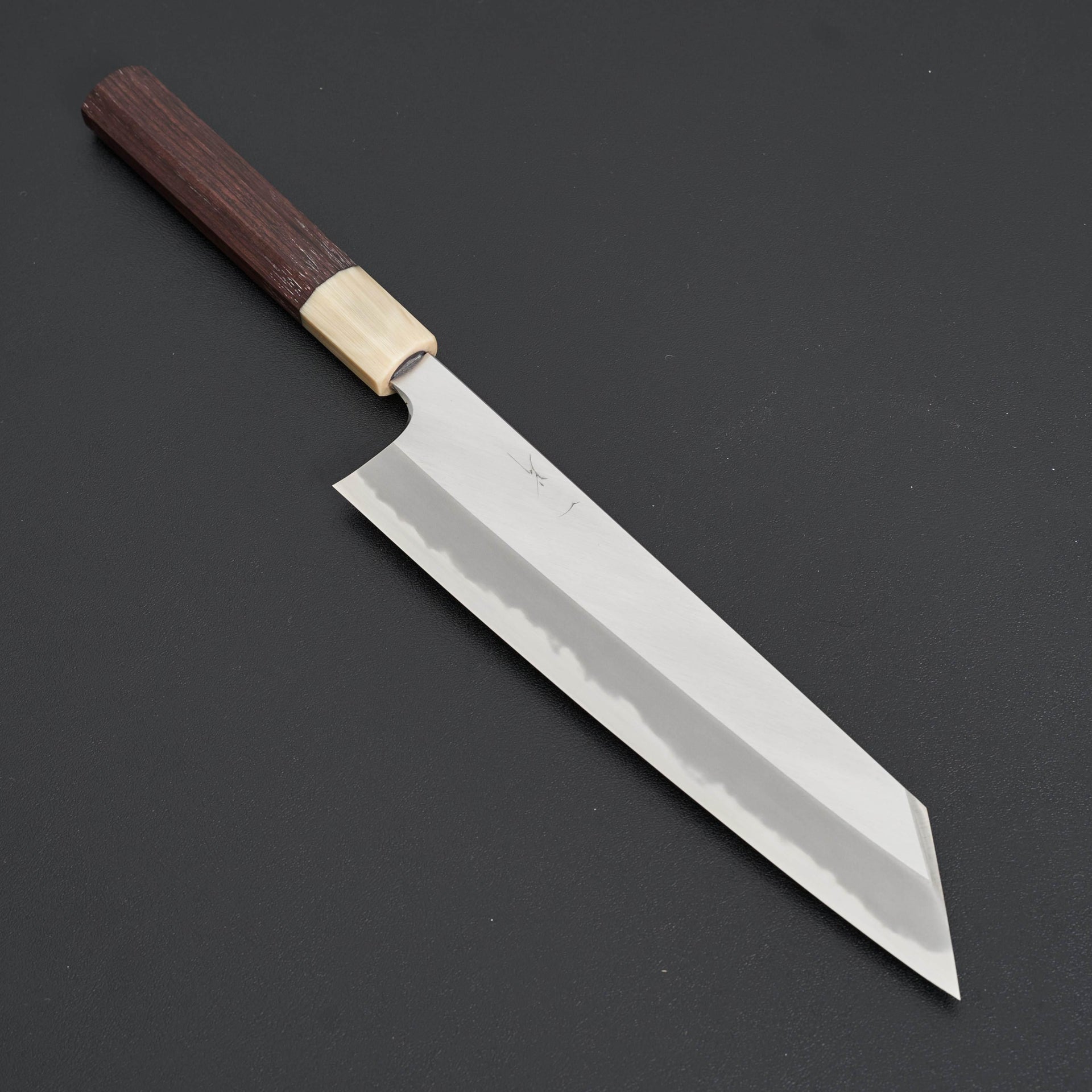 Hitohira Tanaka Kyuzo Blue #1 Migaki Kiritsuke Gyuto 240mm Taihei Rosewood Handle (Extra Height/ Saya)-Knife-Hitohira-Carbon Knife Co