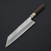 Hitohira Tanaka Kyuzo Blue #1 Migaki Kiritsuke Gyuto 240mm Taihei Ziricote Handle (Extra Height)-Knife-Hitohira-Carbon Knife Co
