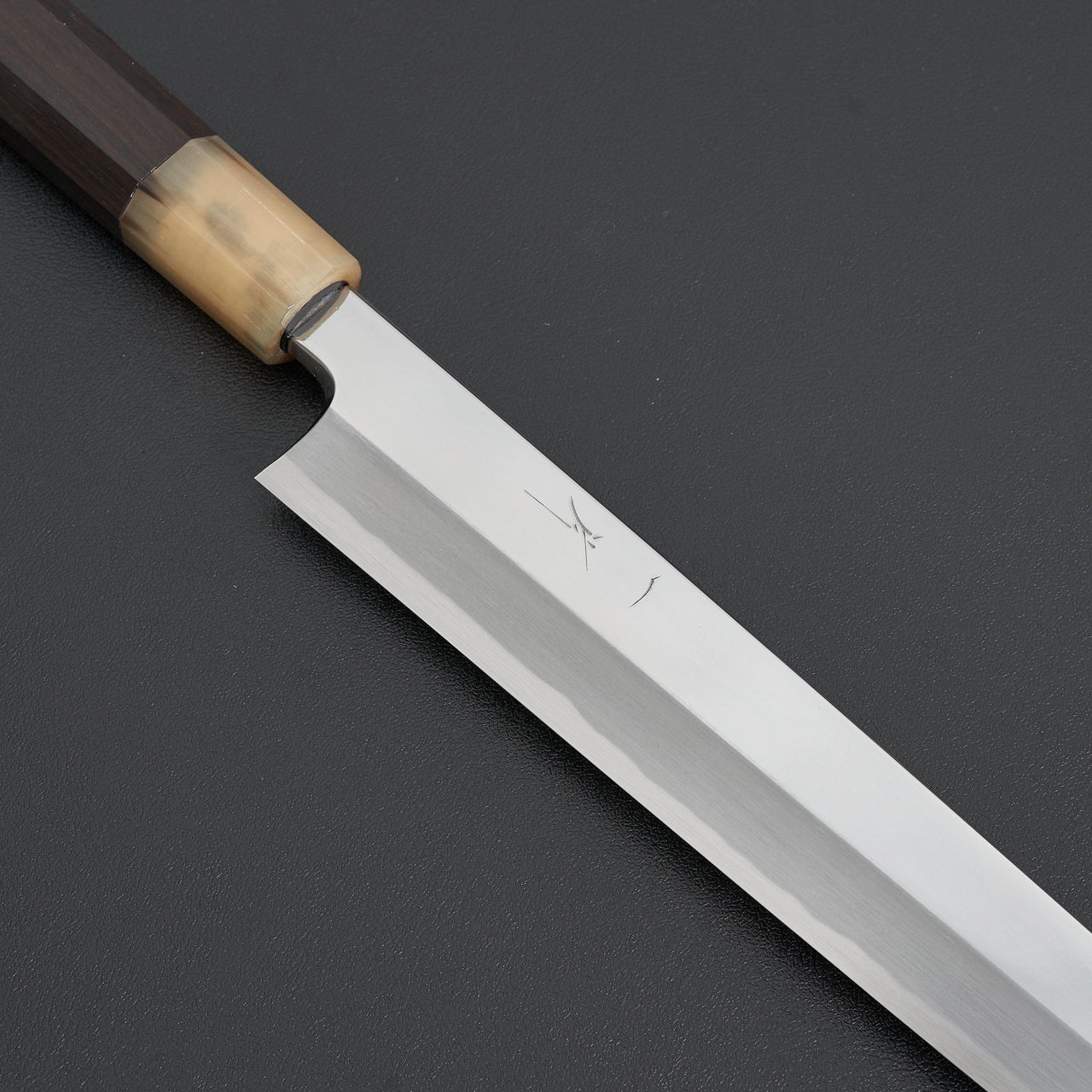 Hitohira Tanaka Mosuke Blue #1 Kiritsuke Yanagiba 300mm Ebony Handle-Knife-Hitohira-Carbon Knife Co