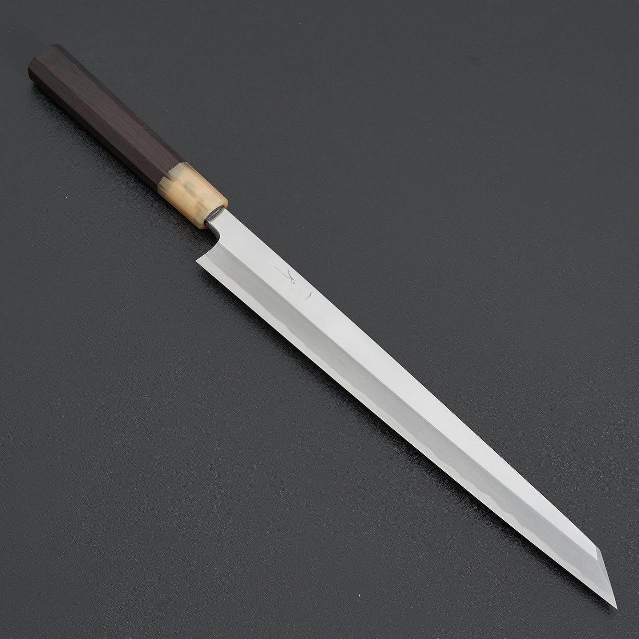 Hitohira Tanaka Mosuke Blue #1 Kiritsuke Yanagiba 300mm Ebony Handle-Knife-Hitohira-Carbon Knife Co