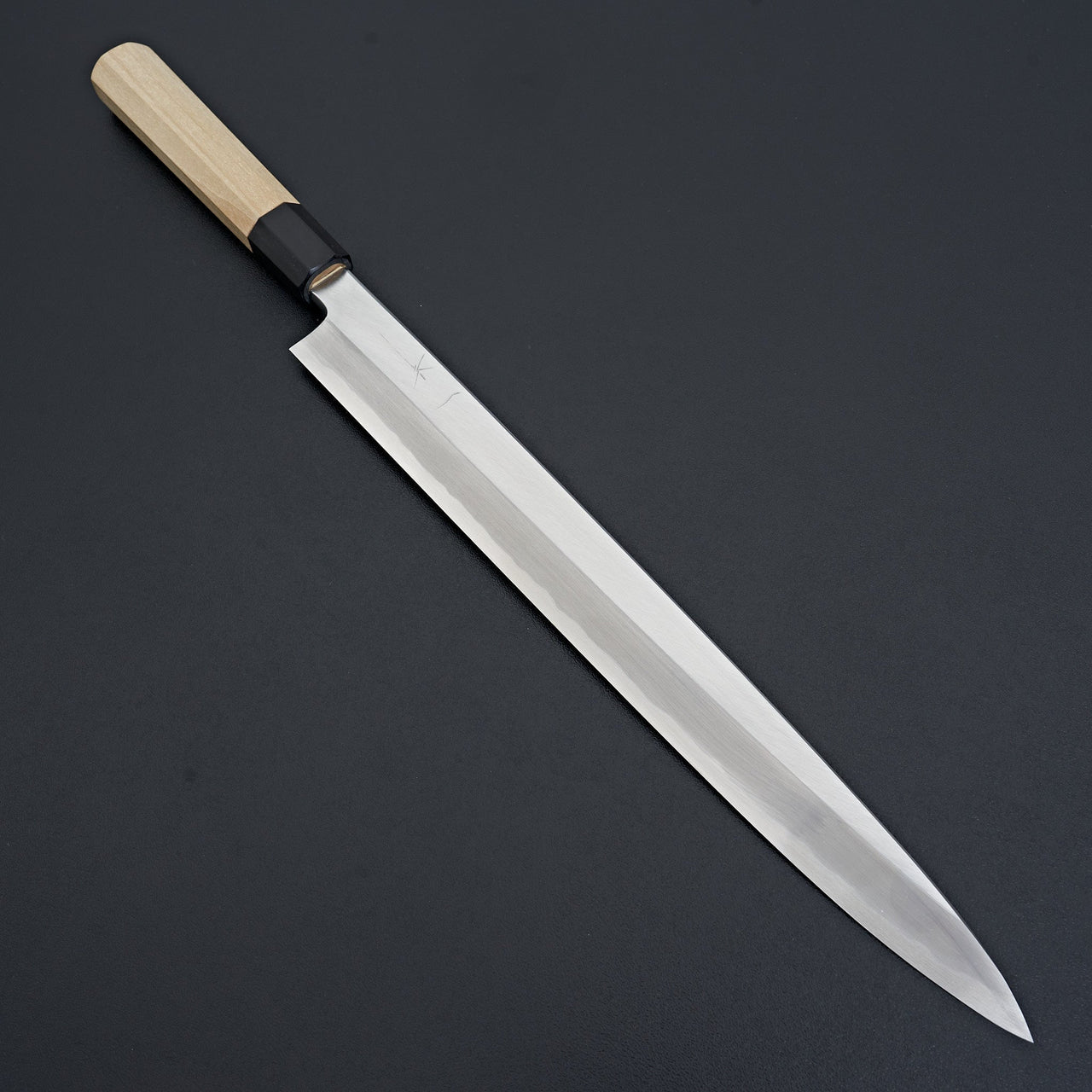 Hitohira Tanaka Mosuke Blue #1 Yanagiba 330mm Ho Wood Handle (Saya)-Knife-Hitohira-Carbon Knife Co