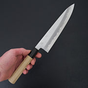 Hitohira Tanaka Ren White #2 Gyuto 210mm Ho Wood Handle-Knife-Hitohira-Carbon Knife Co