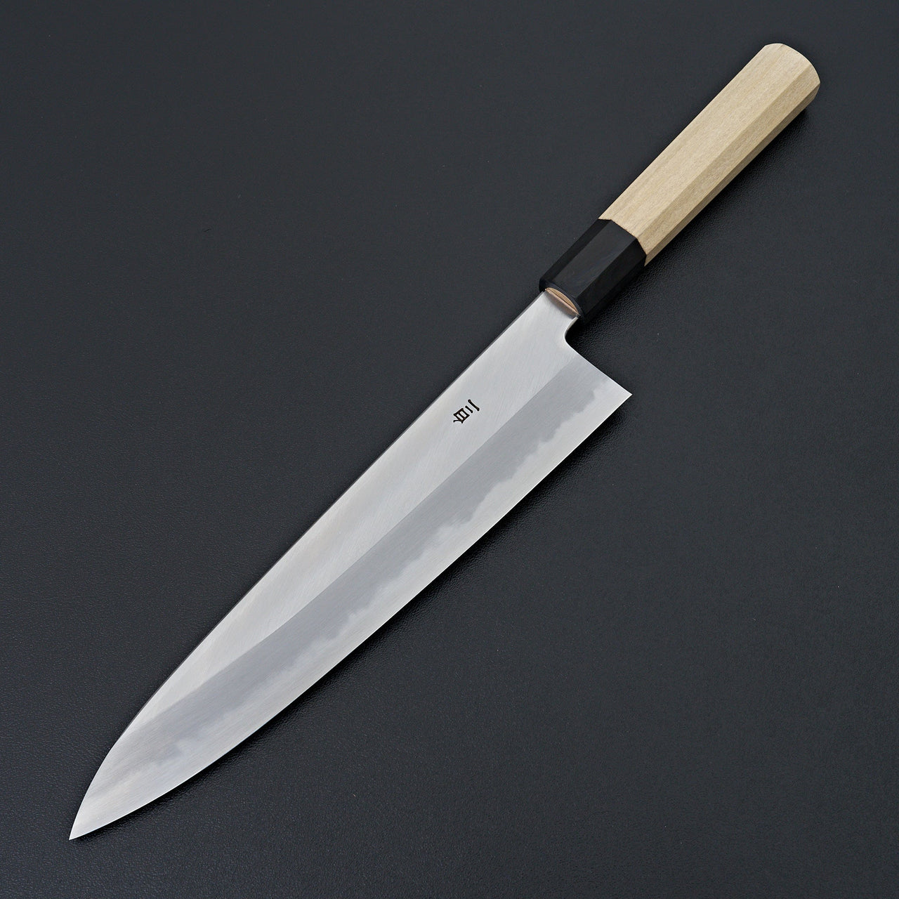 Hitohira Tanaka Ren White #2 Gyuto 240mm Ho Wood Handle-Knife-Hitohira-Carbon Knife Co