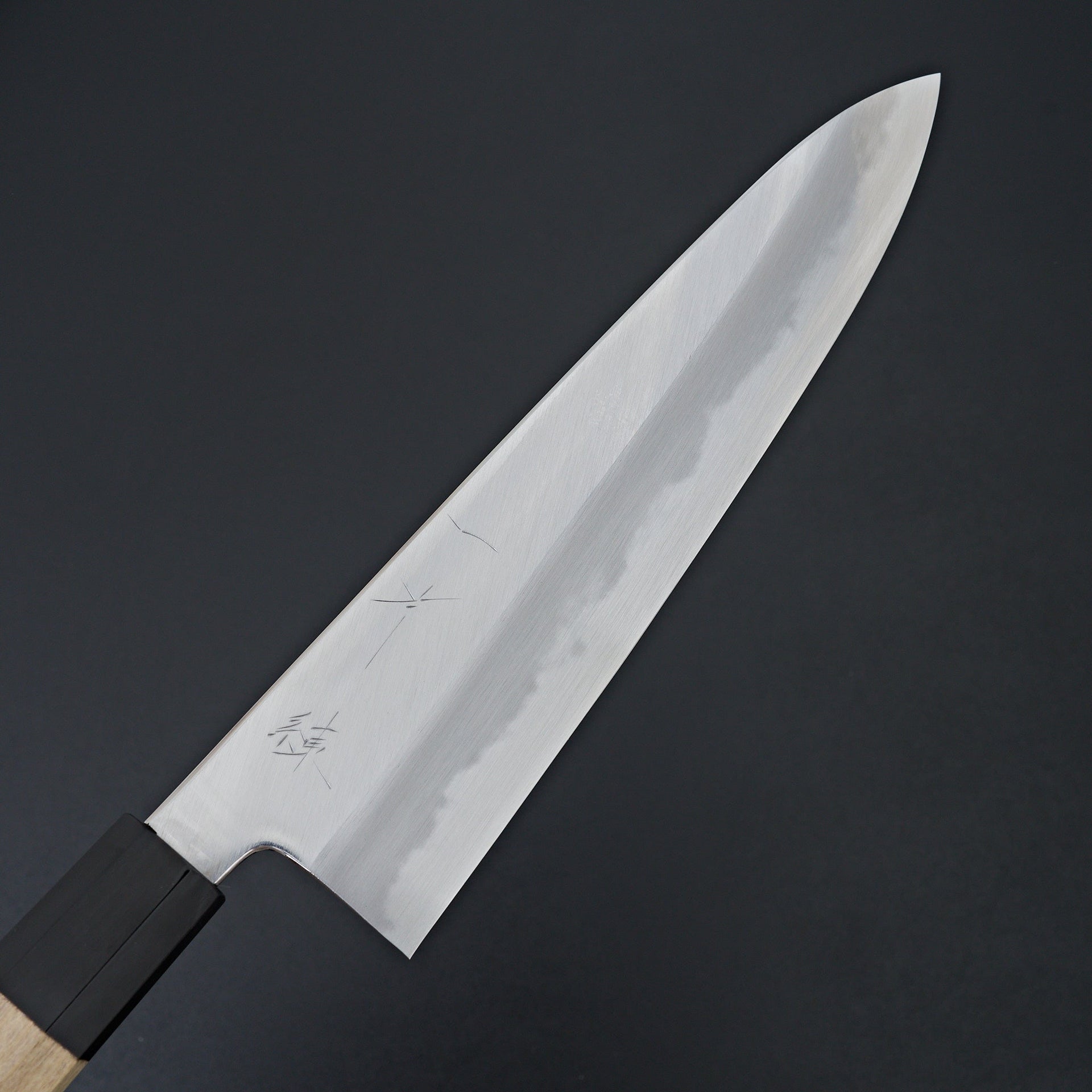 Hitohira Tanaka Ren White #2 Gyuto 240mm Ho Wood Handle-Knife-Hitohira-Carbon Knife Co