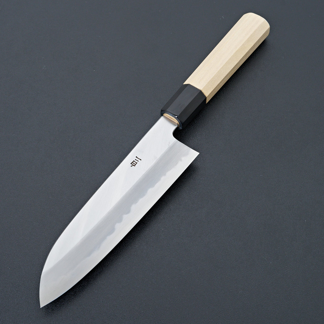Hitohira Tanaka Ren White #2 Santoku 180mm Ho Wood Handle-Knife-Hitohira-Carbon Knife Co