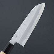 Hitohira Tanaka Ren White #2 Santoku 180mm Ho Wood Handle-Knife-Hitohira-Carbon Knife Co