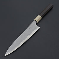 Hitohira Tanaka Yohei Blue #1 Kasumi Gyuto 210mm Ebony Handle