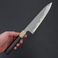 Hitohira Tanaka Yohei Blue #1 Kasumi Gyuto 210mm Ebony Handle