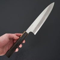 Hitohira Togashi Blue #1 Stainless Clad Gyuto 210mm Taihei Ebony Handle