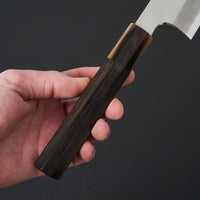 Hitohira Togashi Blue #1 Stainless Clad Gyuto 210mm Taihei Ebony Handle