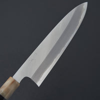 Hitohira Togashi Blue #1 Stainless Clad Gyuto 240mm Taihei Ebony Handle