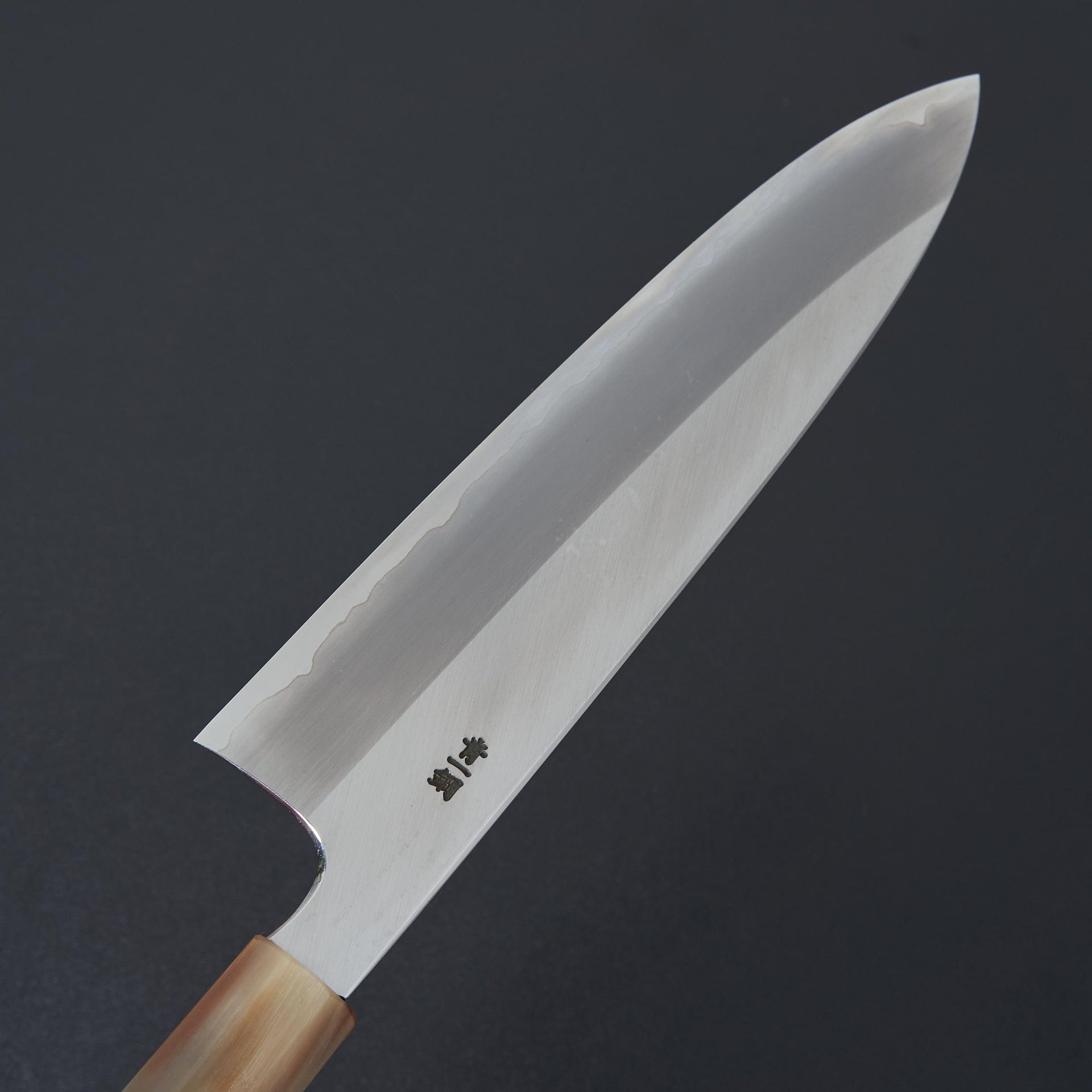 Hitohira Togashi Blue #1 Stainless Clad Gyuto 240mm Taihei Ebony Handle-Knife-Hitohira-Carbon Knife Co