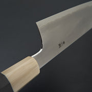 Hitohira Togashi Blue #1 Stainless Clad Kasumi Gyuto 240mm Ebony Handle-Knife-Hitohira-Carbon Knife Co