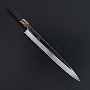 Hitohira Togashi White #1 Fuji Mizu Honyaki Yanagiba 300mm Taihei Ebony Handle (Saya)-Knife-Hitohira-Carbon Knife Co