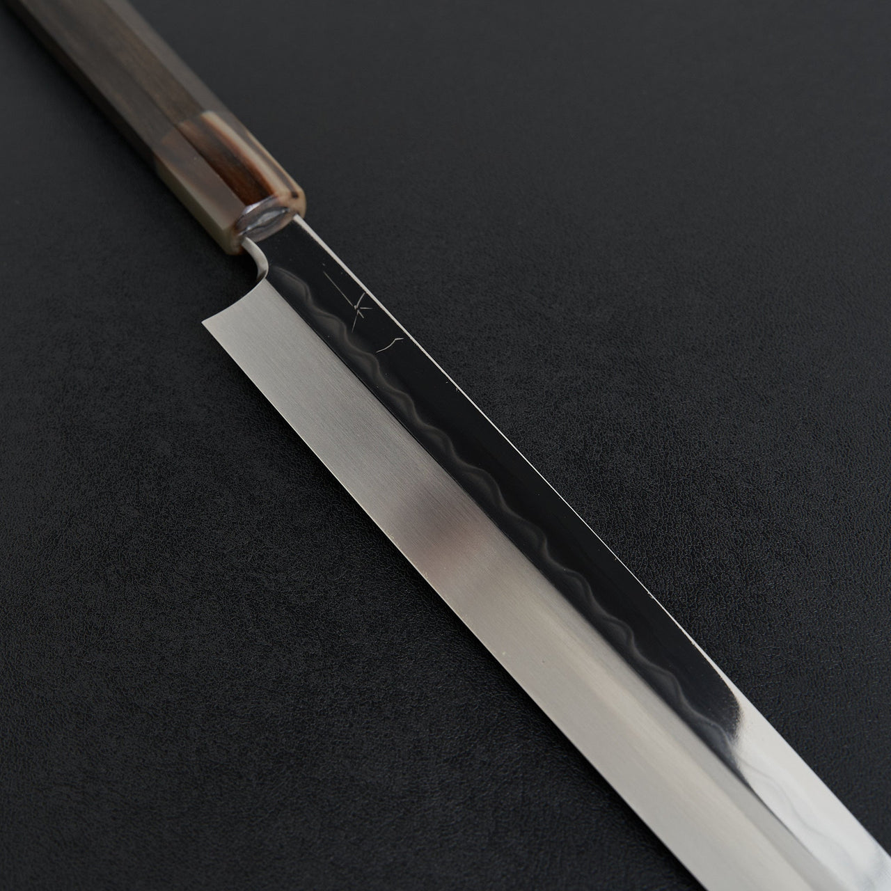 Hitohira Togashi White #1 Mizu Honyaki Yanagiba 300mm Taihei Ebony Handle (Saya)-Knife-Hitohira-Carbon Knife Co