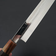 Hitohira Togashi White #1 Mizu Honyaki Yanagiba 330mm Taihei Ebony Handle (Saya)-Knife-Hitohira-Carbon Knife Co