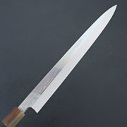 Hitohira Togashi White #1 Sanbonsugi Mizu Honyaki Yanagiba 300mm Taihei Ebony Handle (Saya)-Knife-Hitohira-Carbon Knife Co