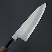 Hitohira Togashi White #1 Stainless Clad Gyuto 210mm Ziricote Handle