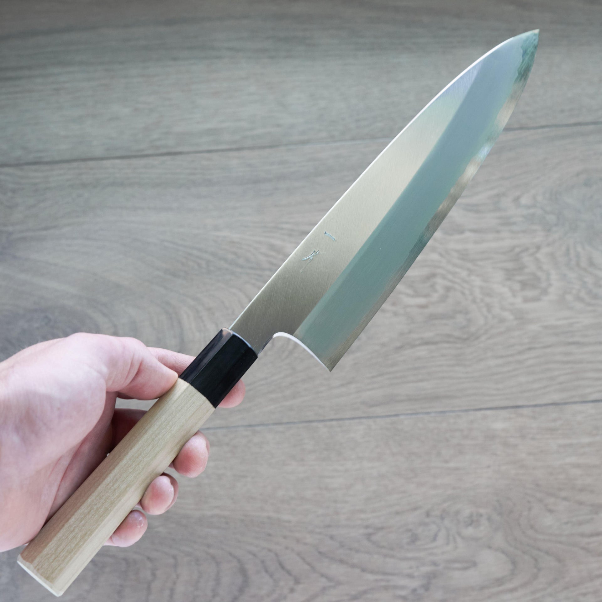Hitohira Togashi White #1 Stainless Clad Gyuto 240mm Ho Wood-Knife-Hitohira-Carbon Knife Co