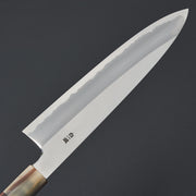 Hitohira Togashi White #1 Stainless Clad Gyuto 240mm Taihei Makassar Ebony Handle-Knife-Hitohira-Carbon Knife Co
