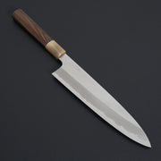 Hitohira Togashi White #1 Stainless Clad Gyuto 240mm Ziricote Handle-Knife-Hitohira-Carbon Knife Co
