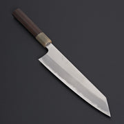 Hitohira Togashi White #1 Stainless Clad Migaki Kiritsuke Gyuto 240mm Taihei Makassar Ebony Handle-Knife-Hitohira-Carbon Knife Co