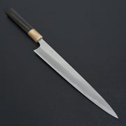 Hitohira Togashi White #1 Stainless Clad Sujihiki 270mm Taihei Ebony Handle-Knife-Hitohira-Carbon Knife Co