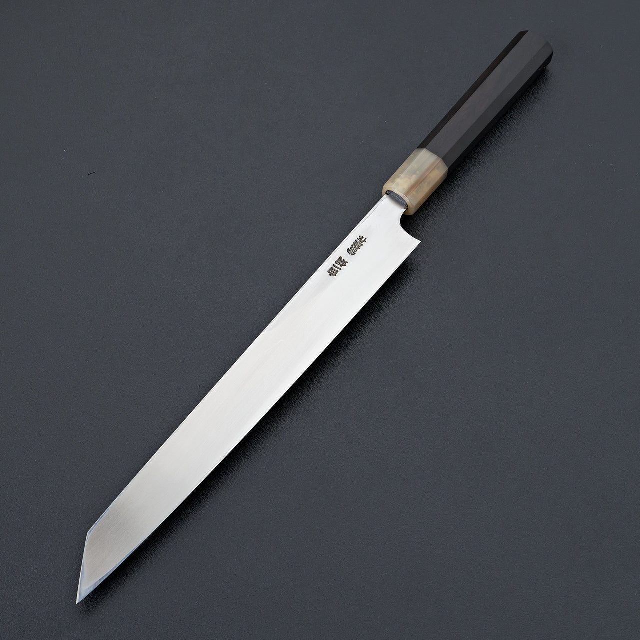 Hitohira Togashi White #1 Tachi Kiritsuke Yanagiba 270mm Ebony Handle (Saya)-Knife-Hitohira-Carbon Knife Co