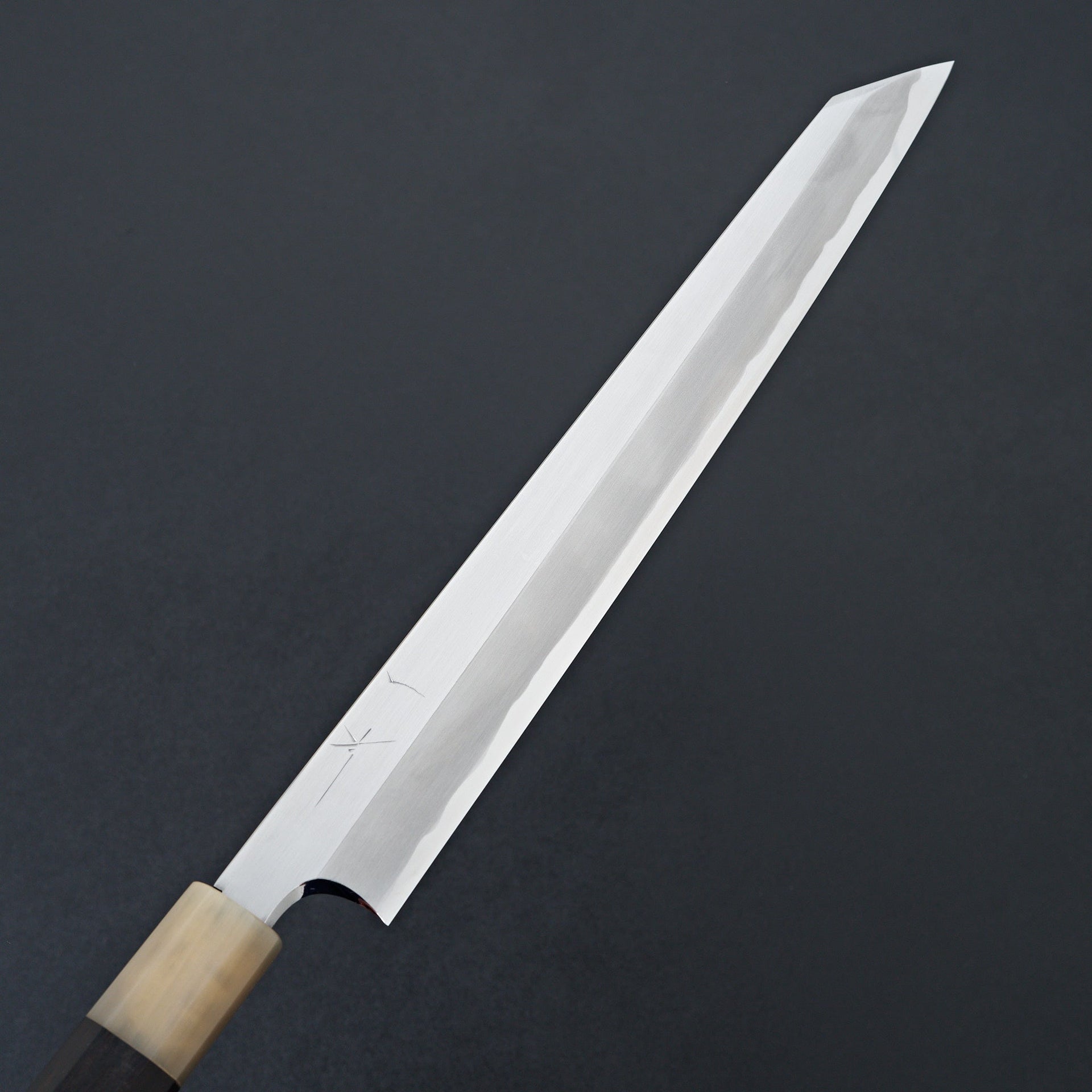 Hitohira Togashi White #1 Tachi Kiritsuke Yanagiba 270mm Ebony Handle (Saya)-Knife-Hitohira-Carbon Knife Co