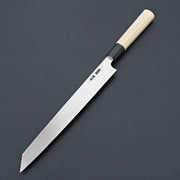 Hitohira Togashi White #1 Tachi Kiritsuke Yanagiba 270mm Ho Wood Handle (Saya)-Knife-Hitohira-Carbon Knife Co