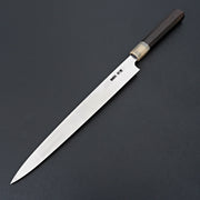 Hitohira Togashi White #1 Tachi Yanagiba 300mm Ebony Handle (Saya)-Knife-Hitohira-Carbon Knife Co
