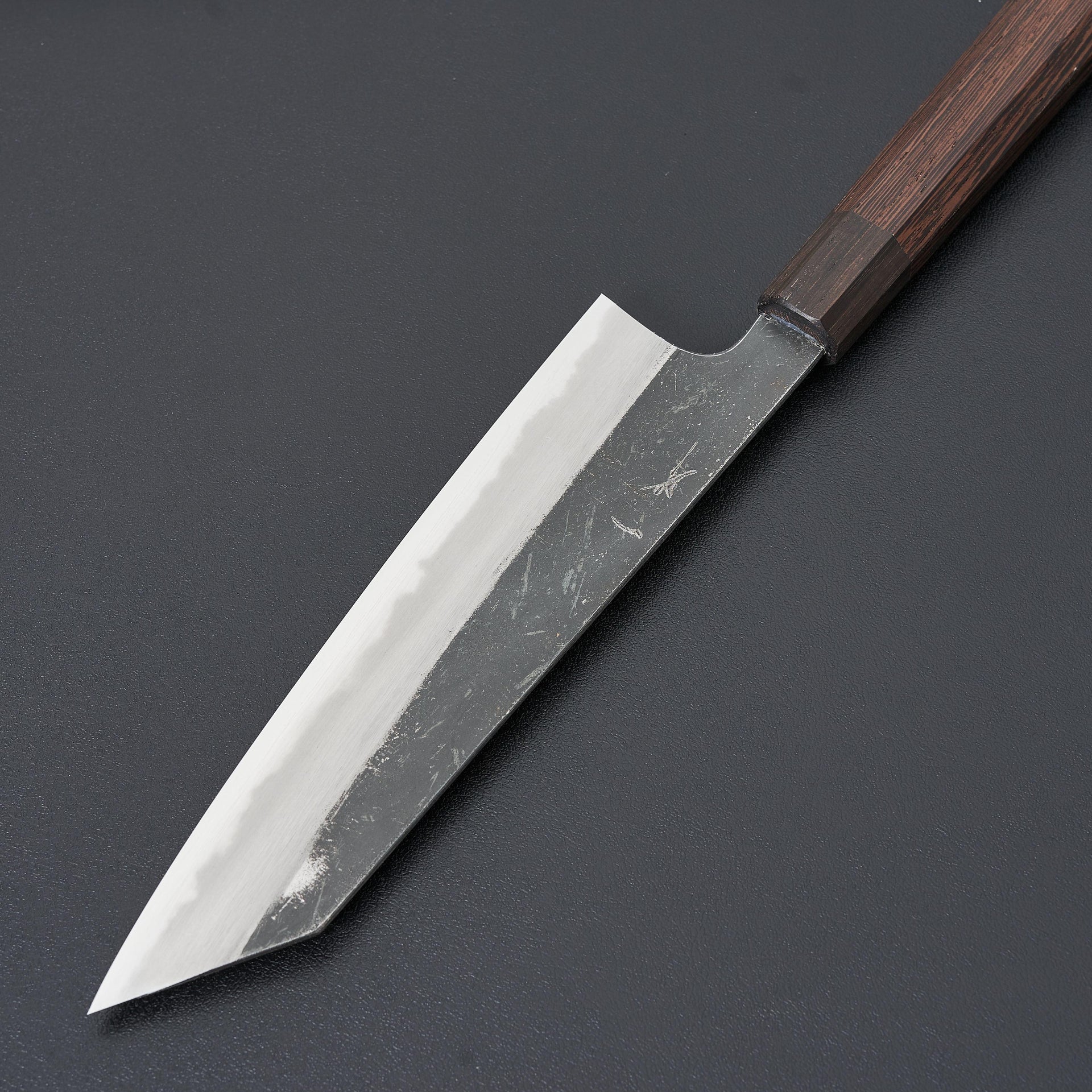 Hitohira Togashi White #2 Kurouchi Kiritsuke Gyuto 210mm Tagayasan Handle-Knife-Hitohira-Carbon Knife Co