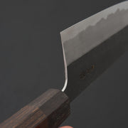 Hitohira Togashi White #2 Kurouchi Nakiri Tagayasan Handle-Knife-Hitohira-Carbon Knife Co